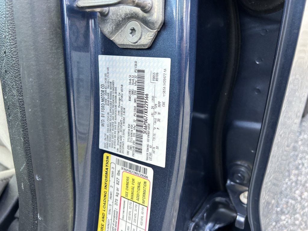 Used 2019 Ford Fusion S FWD image 37
