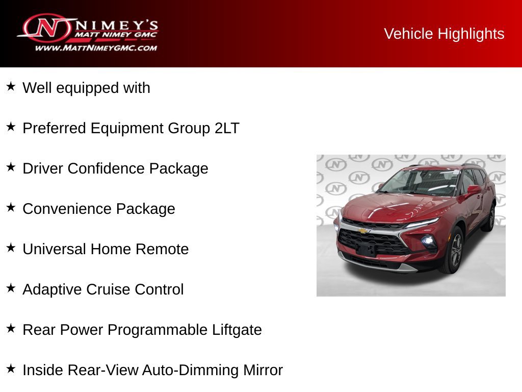 Used 2023 Chevrolet Blazer LT w/ Convenience Package AWD/4WD image 6