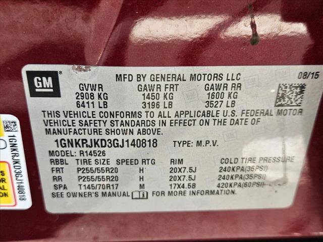 Used 2016 Chevrolet Traverse LTZ image 24