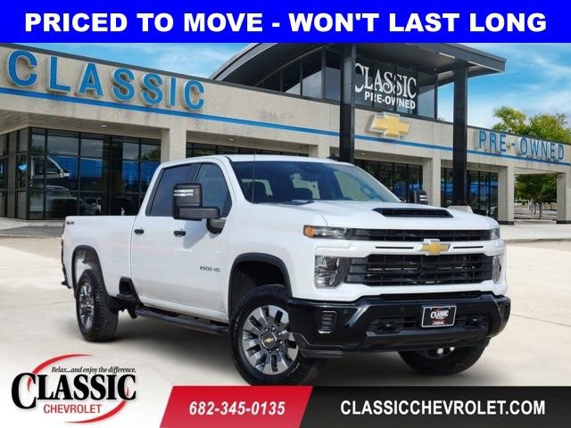 Used 2025 Chevrolet Silverado 2500 Custom w/ Custom Value Package