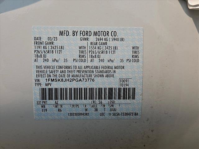 Used 2023 Ford Explorer Timberline AWD/4WD image 27