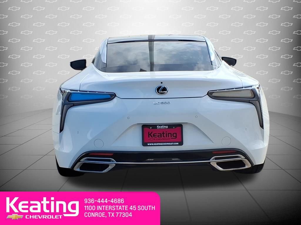 Used 2022 Lexus LC 500 Coupe w/ Sport Package RWD image 6