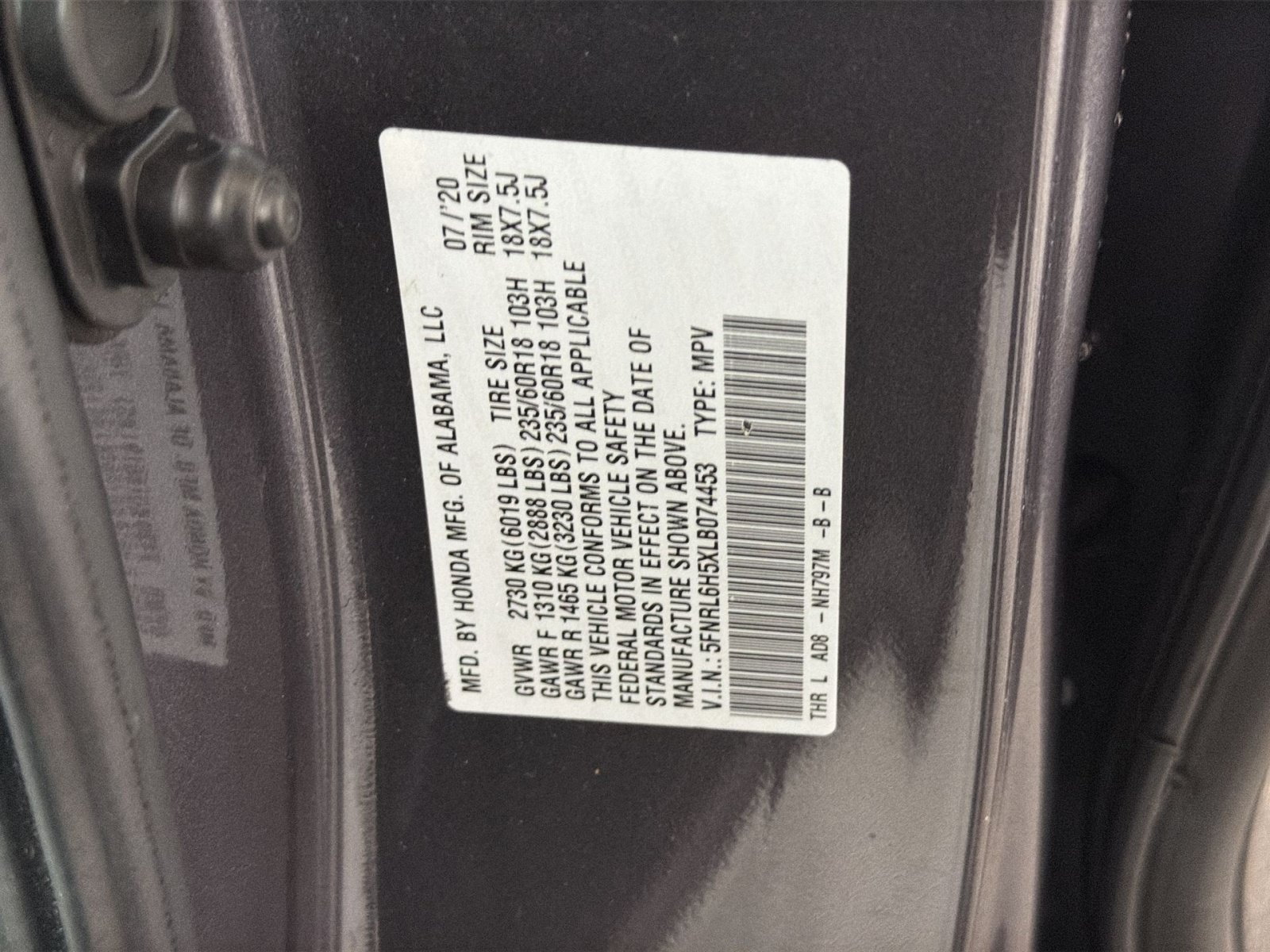 Used 2020 Honda Odyssey EX image 22