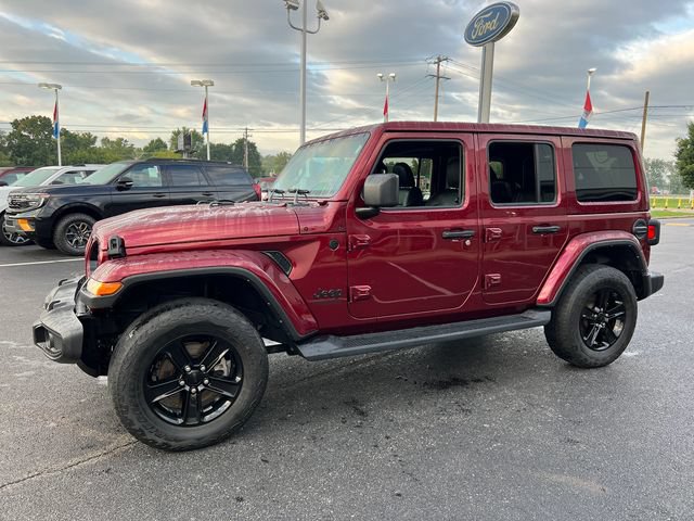 Used 2021 Jeep Wrangler Unlimited Sahara AWD/4WD image 3