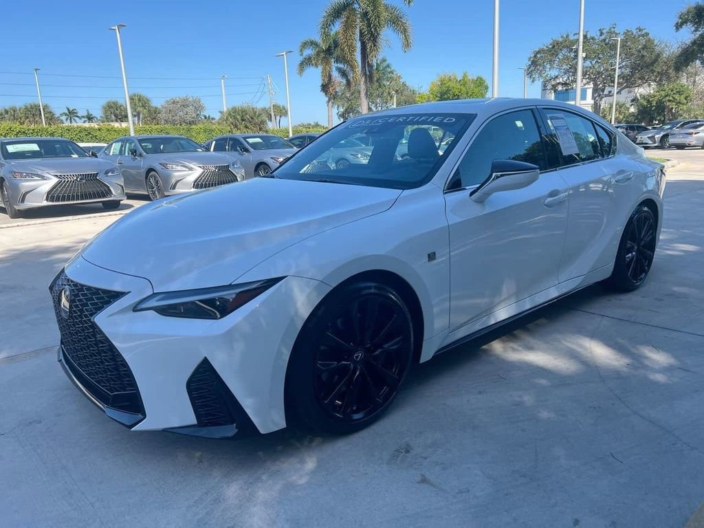 Certified 2024 Lexus IS 350 F Sport w/ Accessory Package 2 image 3