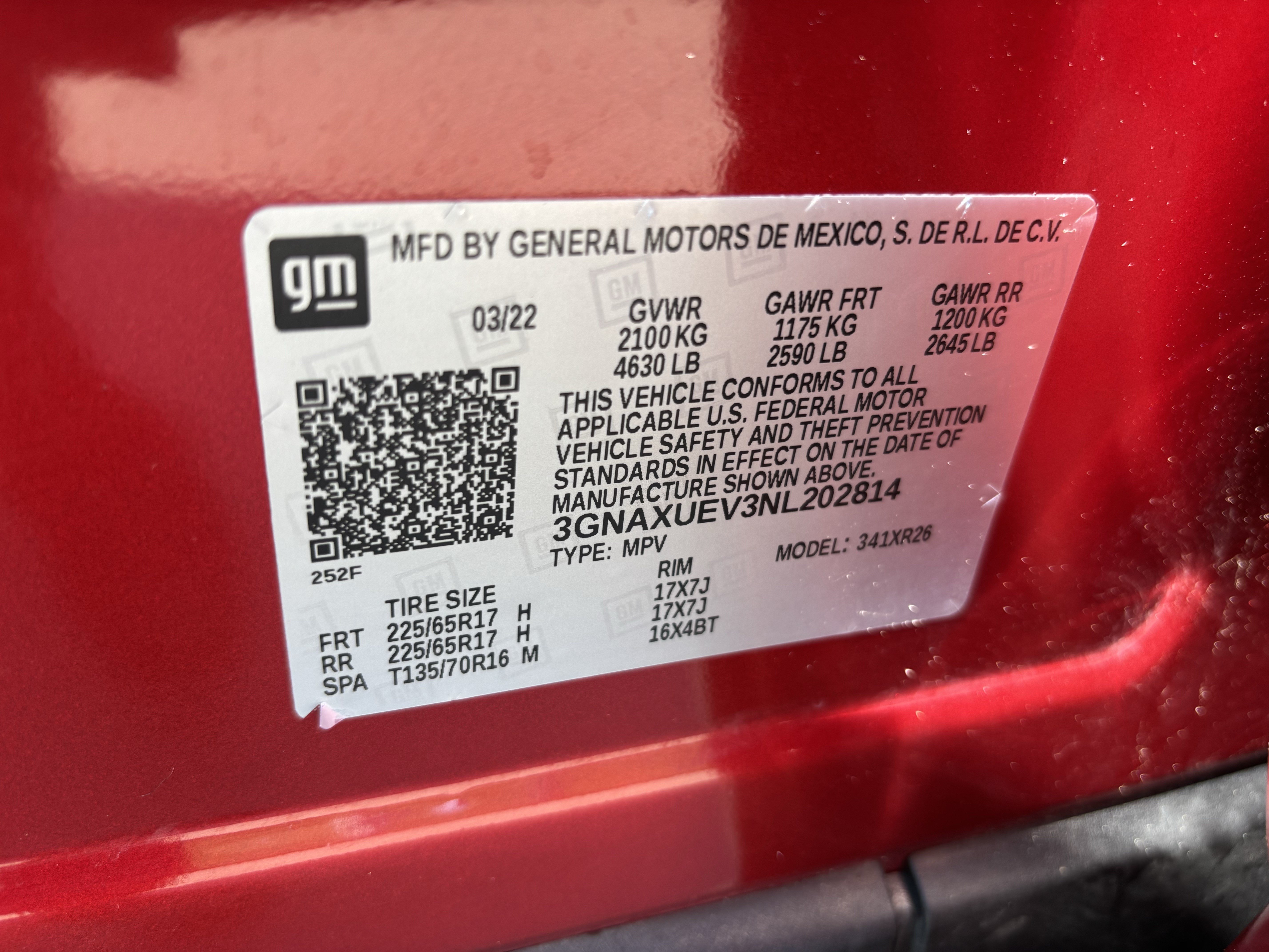 Used 2022 Chevrolet Equinox LT AWD/4WD image 36