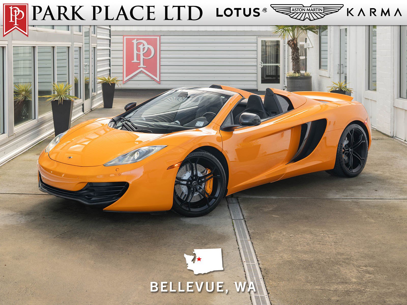 Used 2013 McLaren MP4-12C Spider