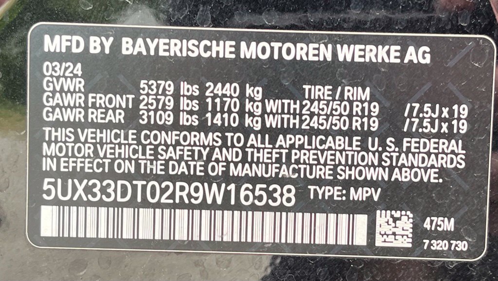 Used 2024 BMW X4 xDrive30i w/ Parking Assistance Package AWD/4WD image 48