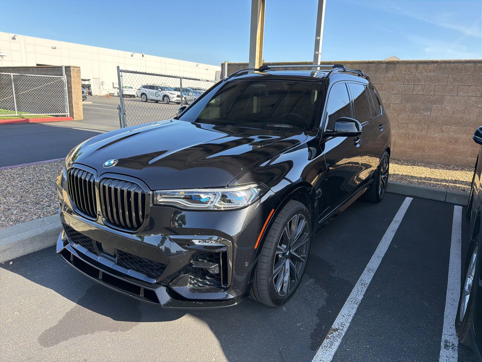 Used 2021 BMW X7 M50i AWD/4WD image 3