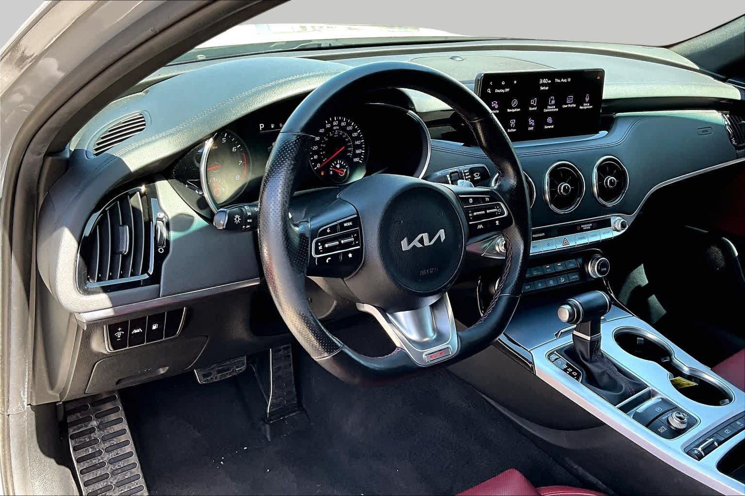 Used 2022 Kia Stinger GT1 w/ Red Interior Color Package RWD image 18