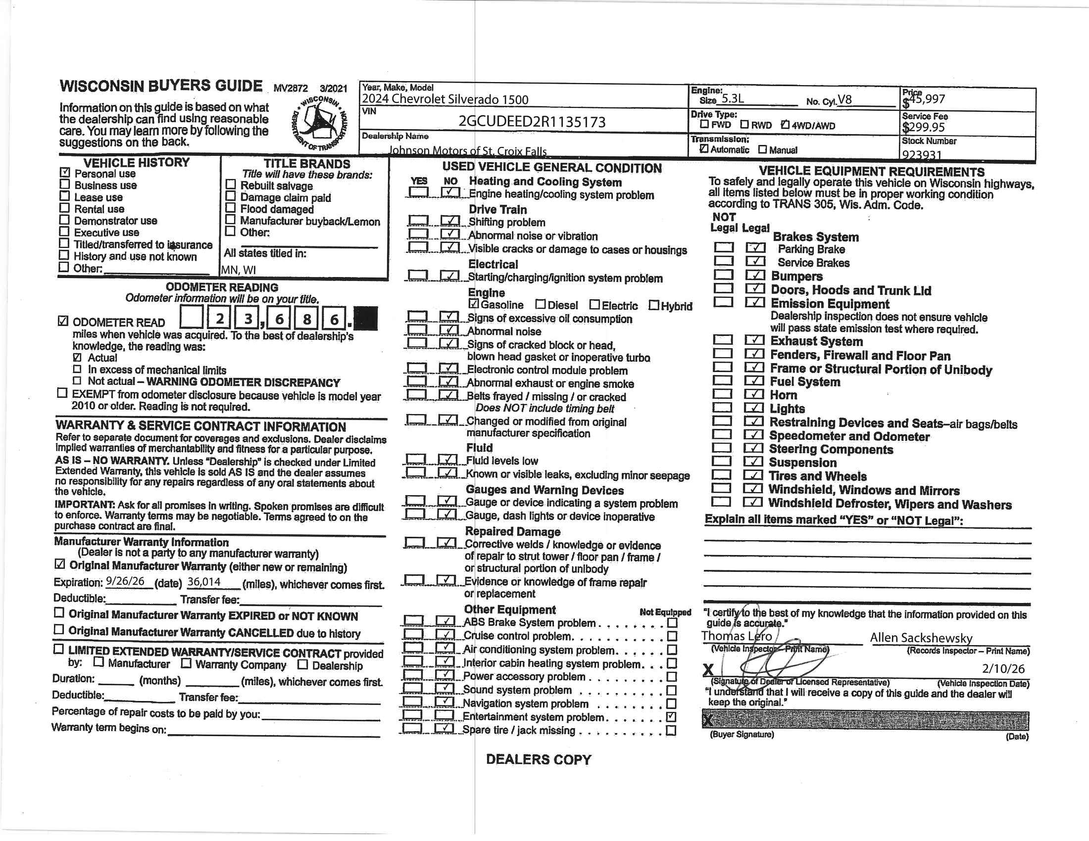 Certified 2024 Chevrolet Silverado 1500 RST w/ All Star Edition Plus image 28