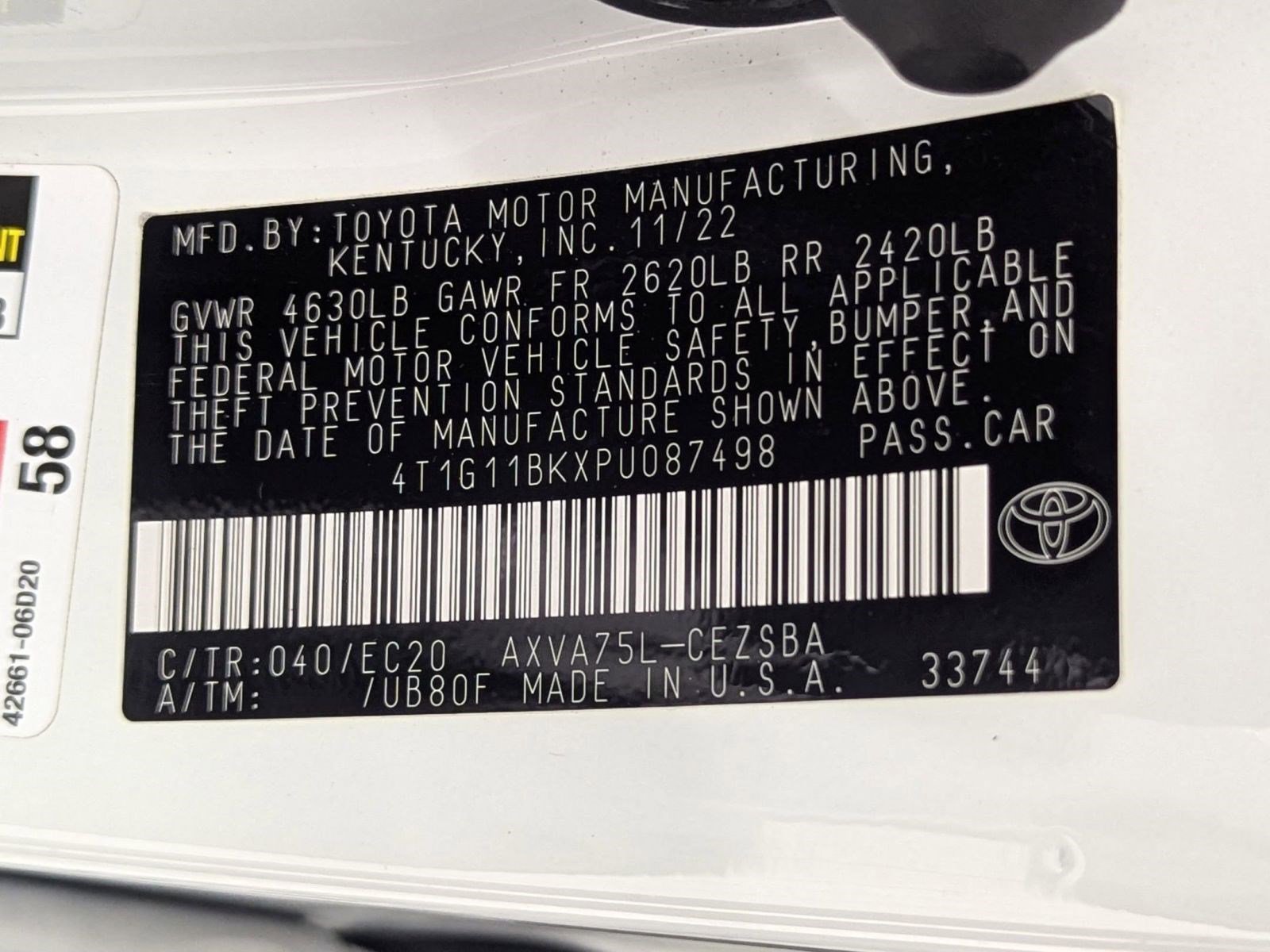 Used 2023 Toyota Camry SE image 17