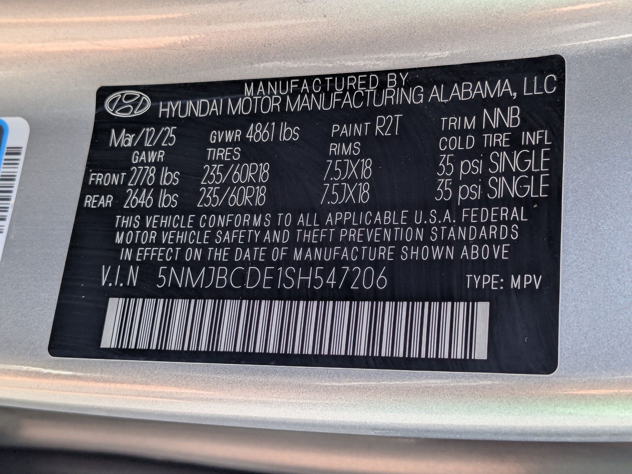 Certified 2025 Hyundai Tucson SEL AWD/4WD image 37