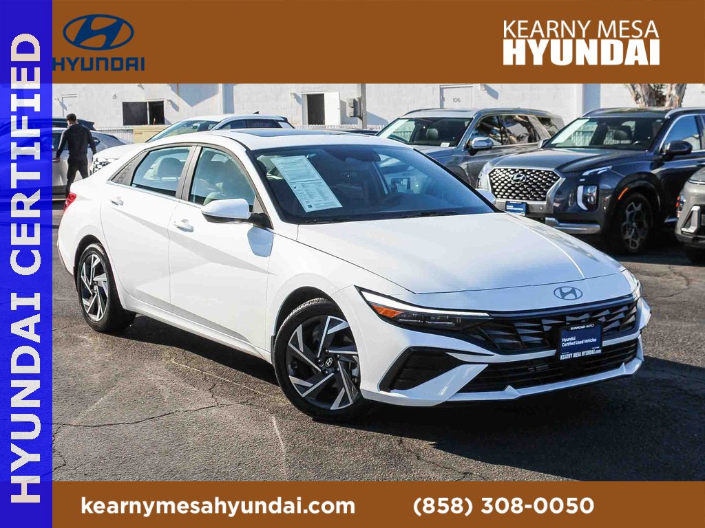 Certified 2025 Hyundai Elantra SEL
