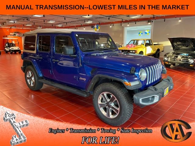 Used 2020 Jeep Wrangler Unlimited Sahara AWD/4WD image 1
