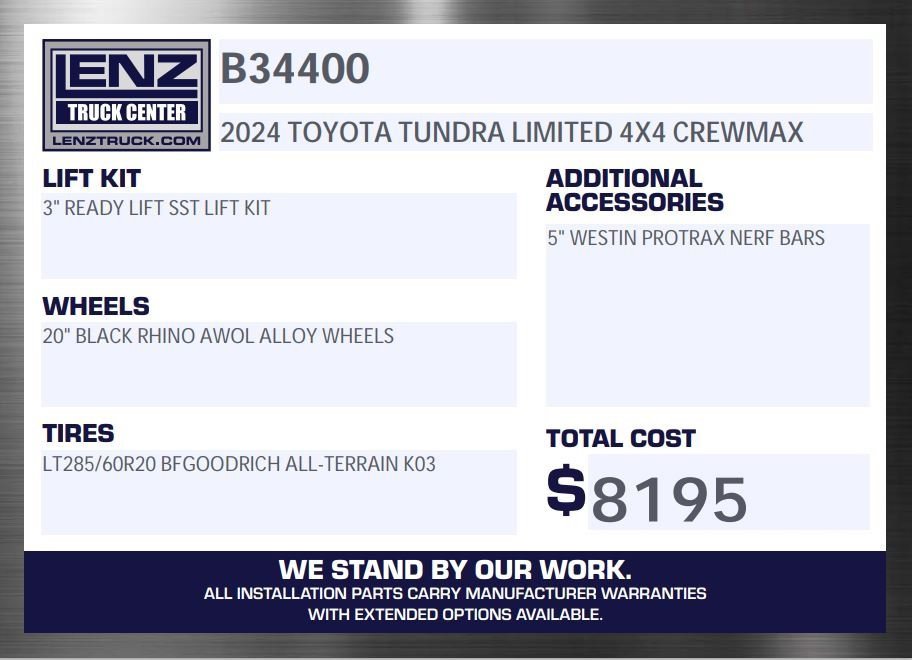 Used 2024 Toyota Tundra Limited image 2