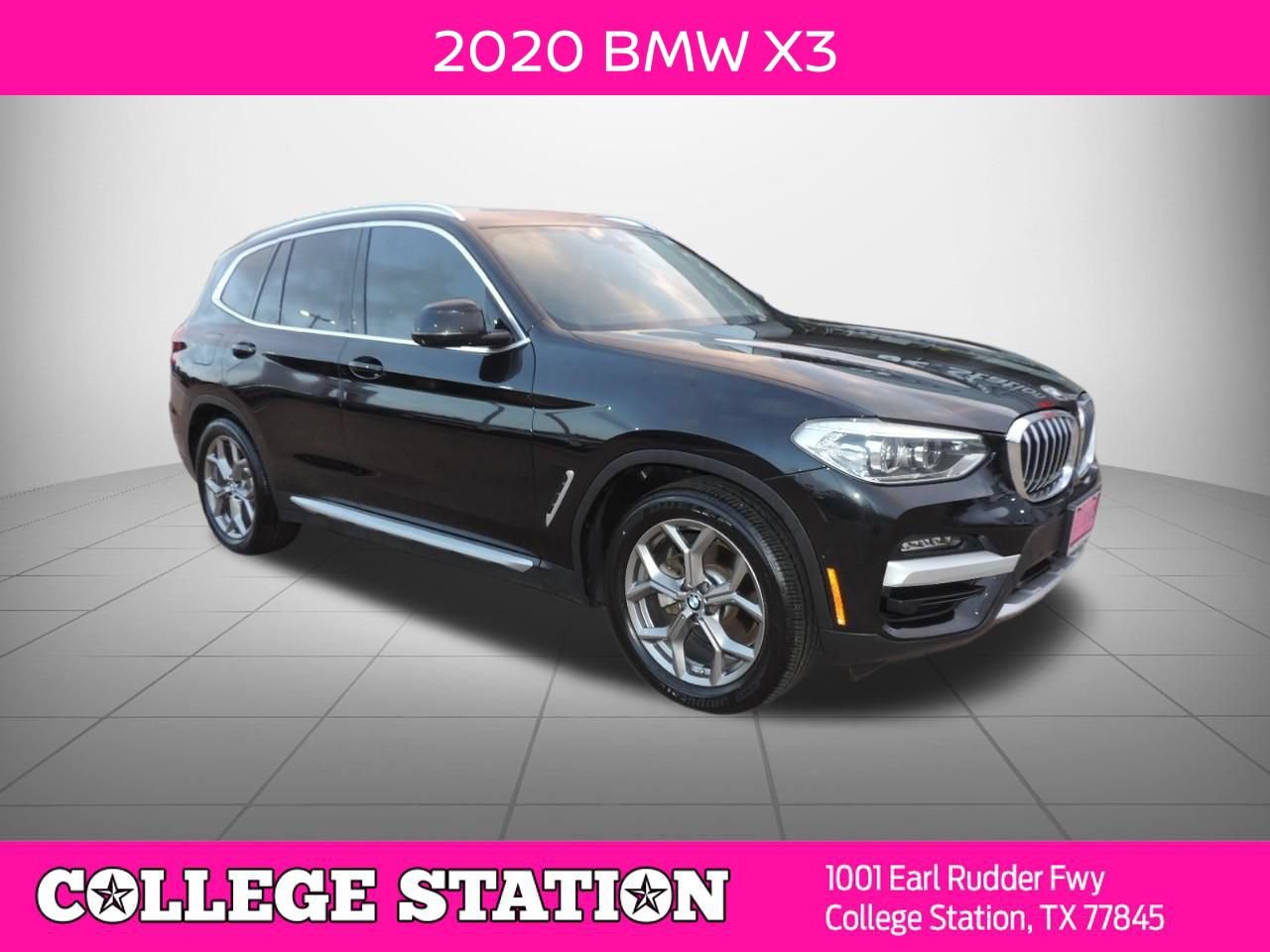 Used 2020 BMW X3 sDrive30i w/ Convenience Package