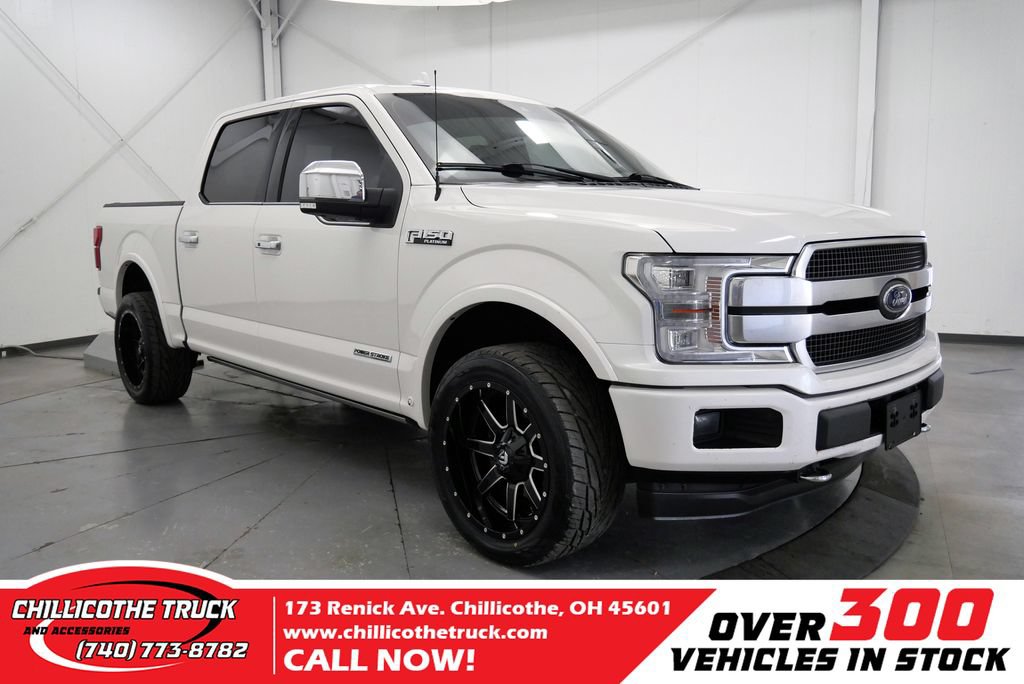 Used 2018 Ford F150 Platinum w/ Technology Package