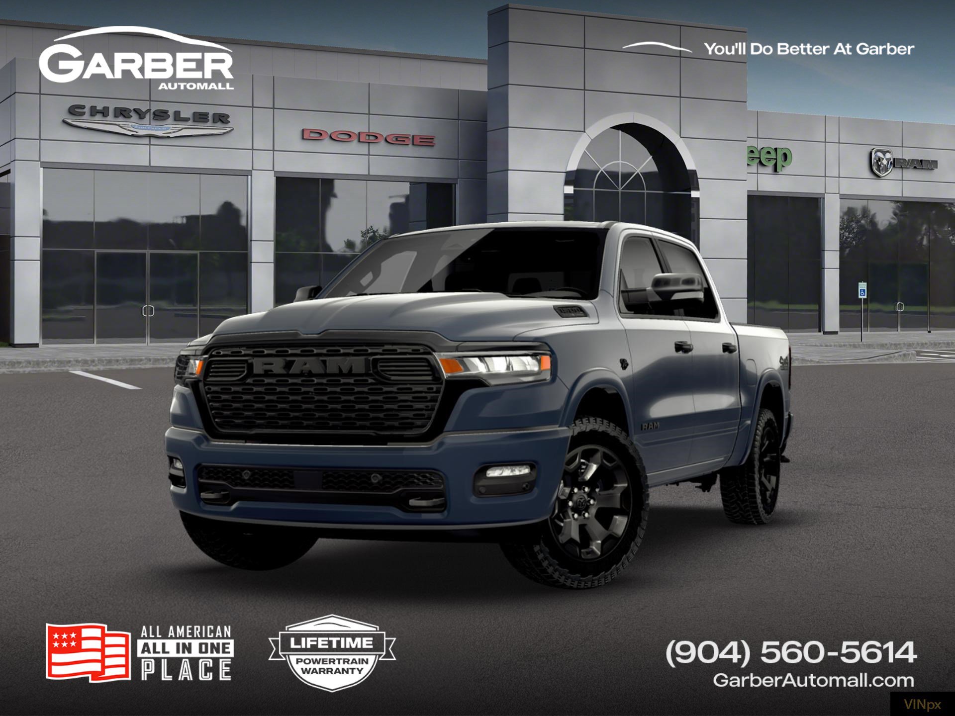 New 2026 RAM 1500 4x4 Crew Cab image 1