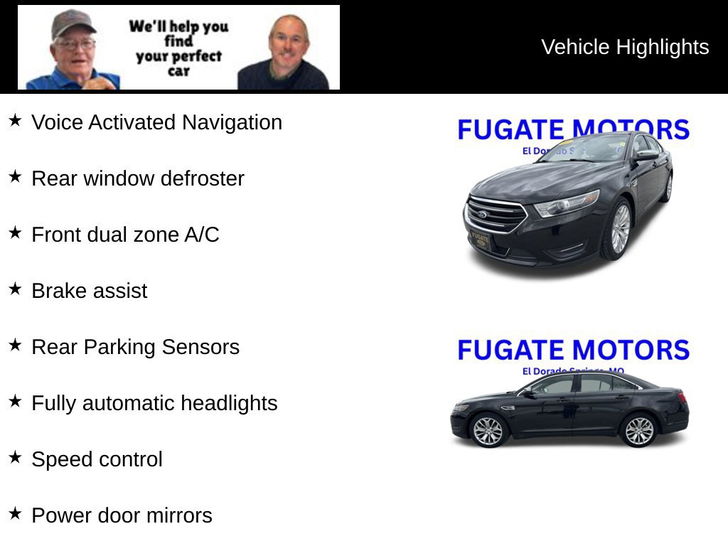 Used 2015 Ford Taurus Limited FWD image 8