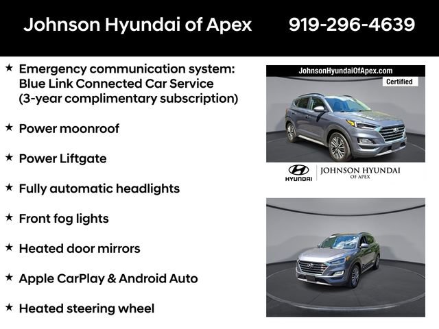 Certified 2021 Hyundai Tucson Ultimate AWD/4WD image 12