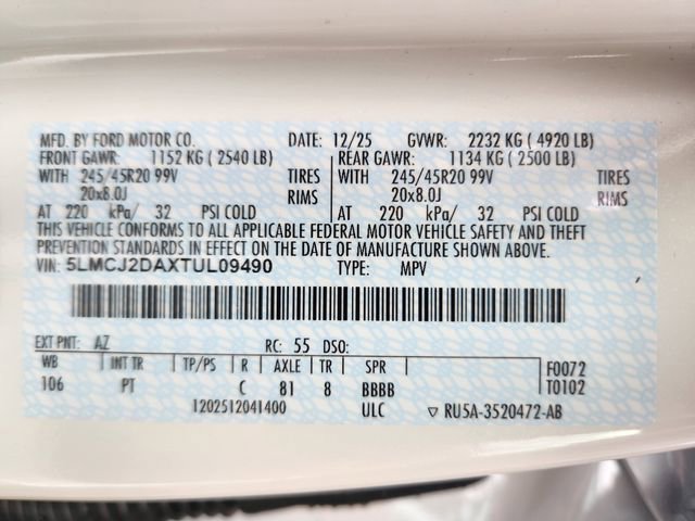 New 2026 Lincoln Corsair Reserve image 25