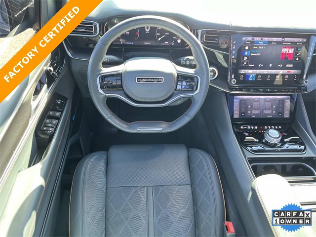 Certified 2024 Jeep Grand Wagoneer Series III w/ Rear Seat Video Group 1 image 14