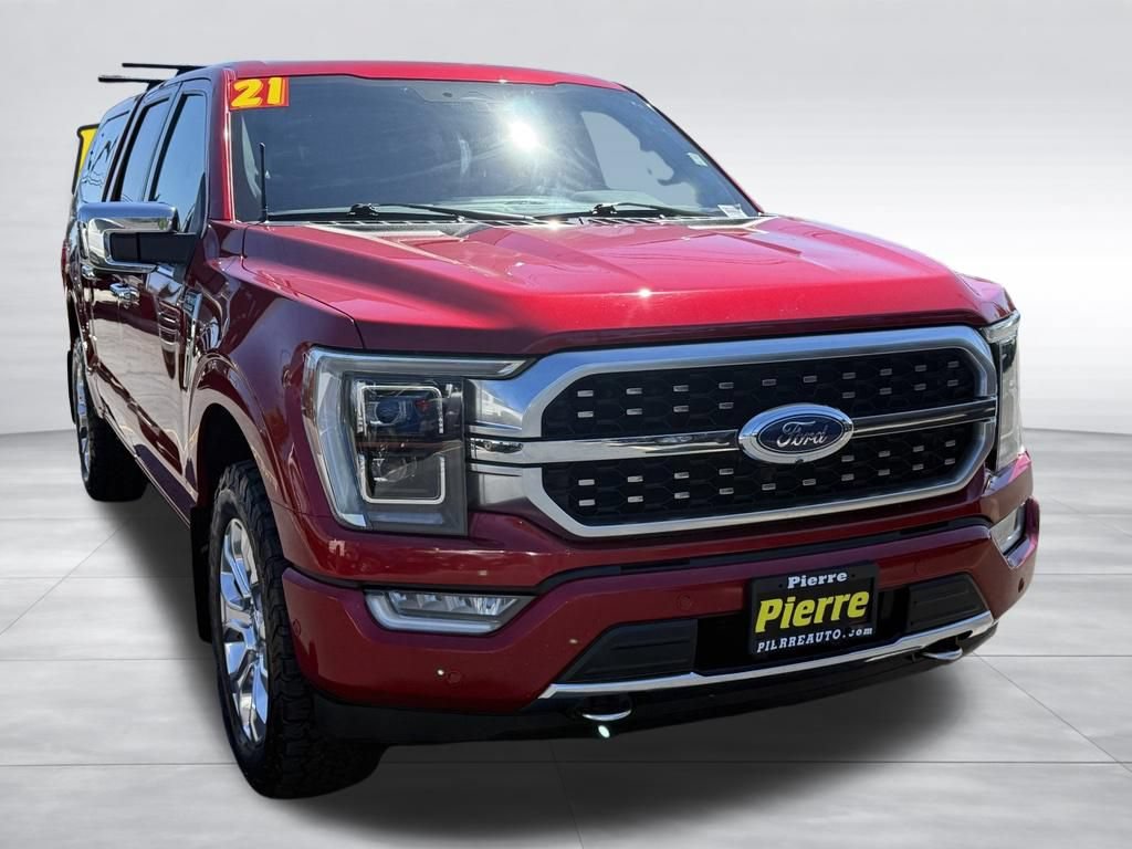 Used 2021 Ford F150 Platinum w/ Equipment Group 701A High AWD/4WD image 2