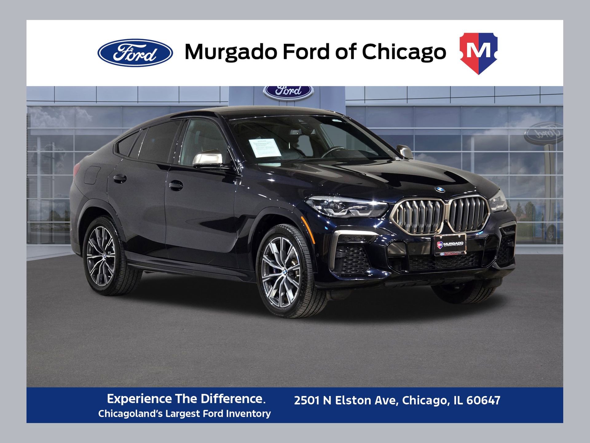 Used 2023 BMW X6 M50i w/ Parking Assistance Package image 1