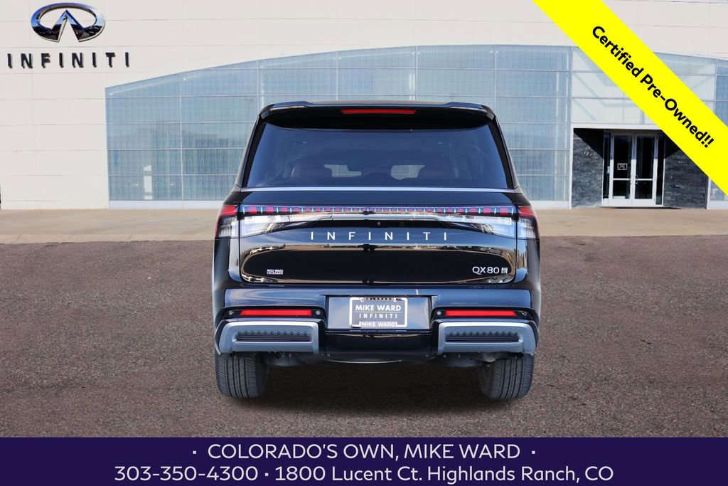 Certified 2025 INFINITI QX80 Luxe image 4