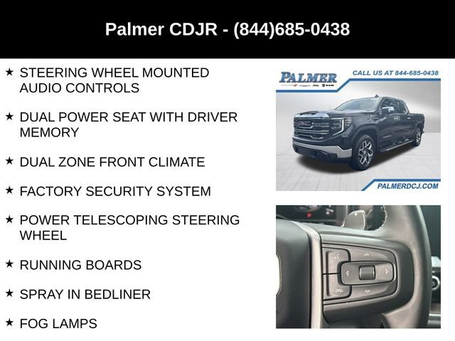 Used 2025 GMC Sierra 1500 SLT w/ SLT Premium Plus Package AWD/4WD image 24