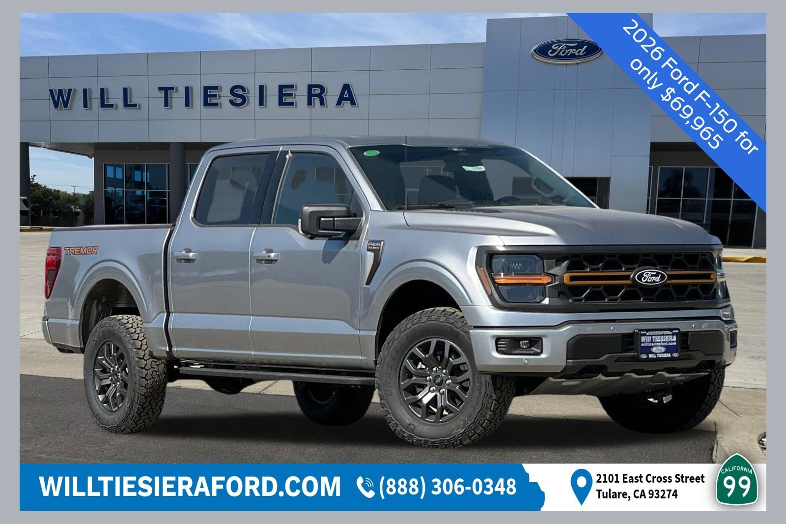 New 2026 Ford F150 Tremor w/ Bed Utility Package