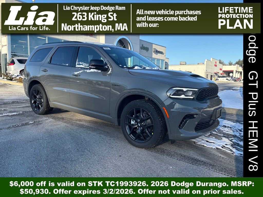 New 2026 Dodge Durango GT