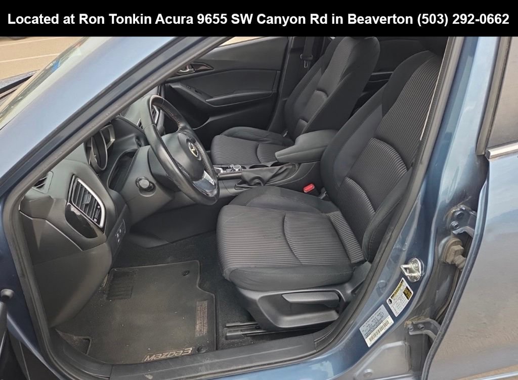 Used 2016 MAZDA MAZDA3 i Touring w/ Popular Equipment Package FWD image 9