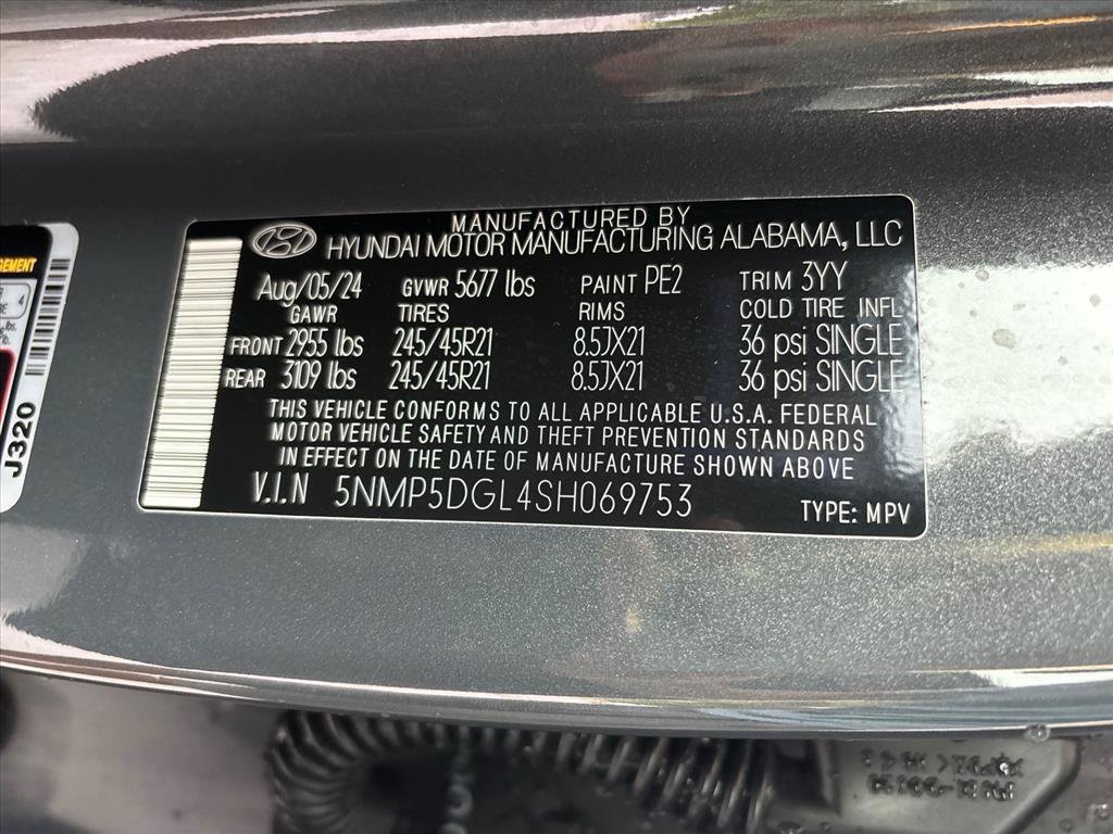 Used 2025 Hyundai Santa Fe Calligraphy AWD/4WD image 30