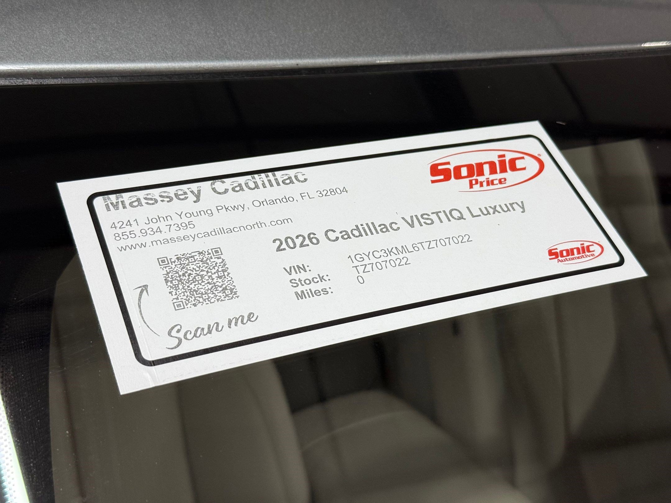 New 2026 Cadillac Vistiq Luxury image 20