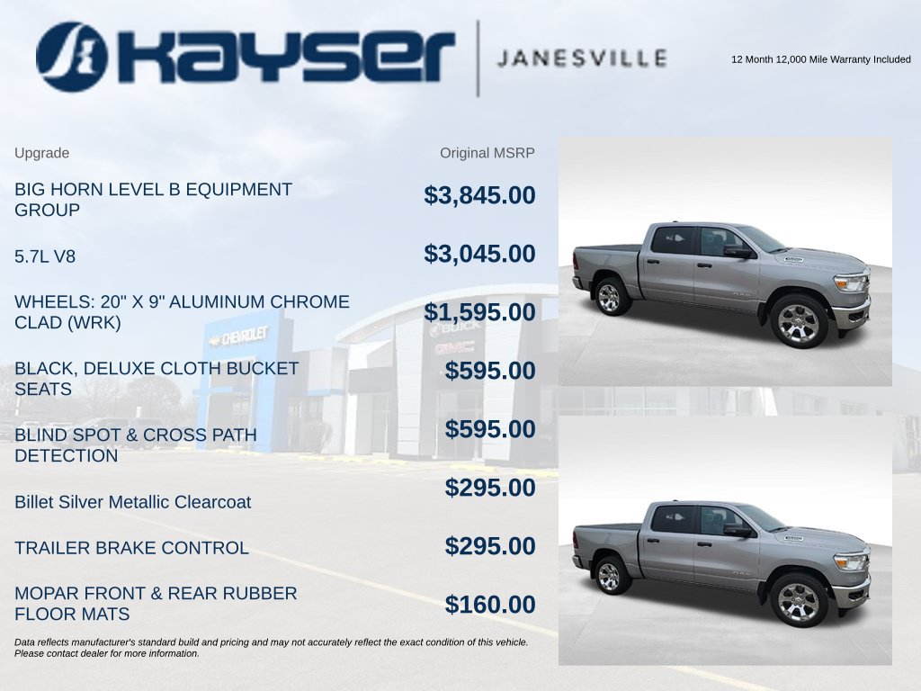 Used 2023 RAM 1500 Big Horn AWD/4WD image 2