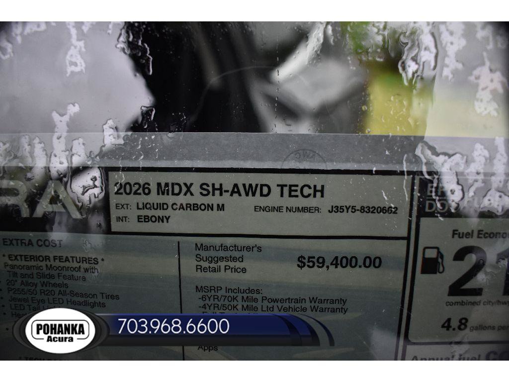 New 2026 Acura MDX SH-AWD w/ Technology Package image 38