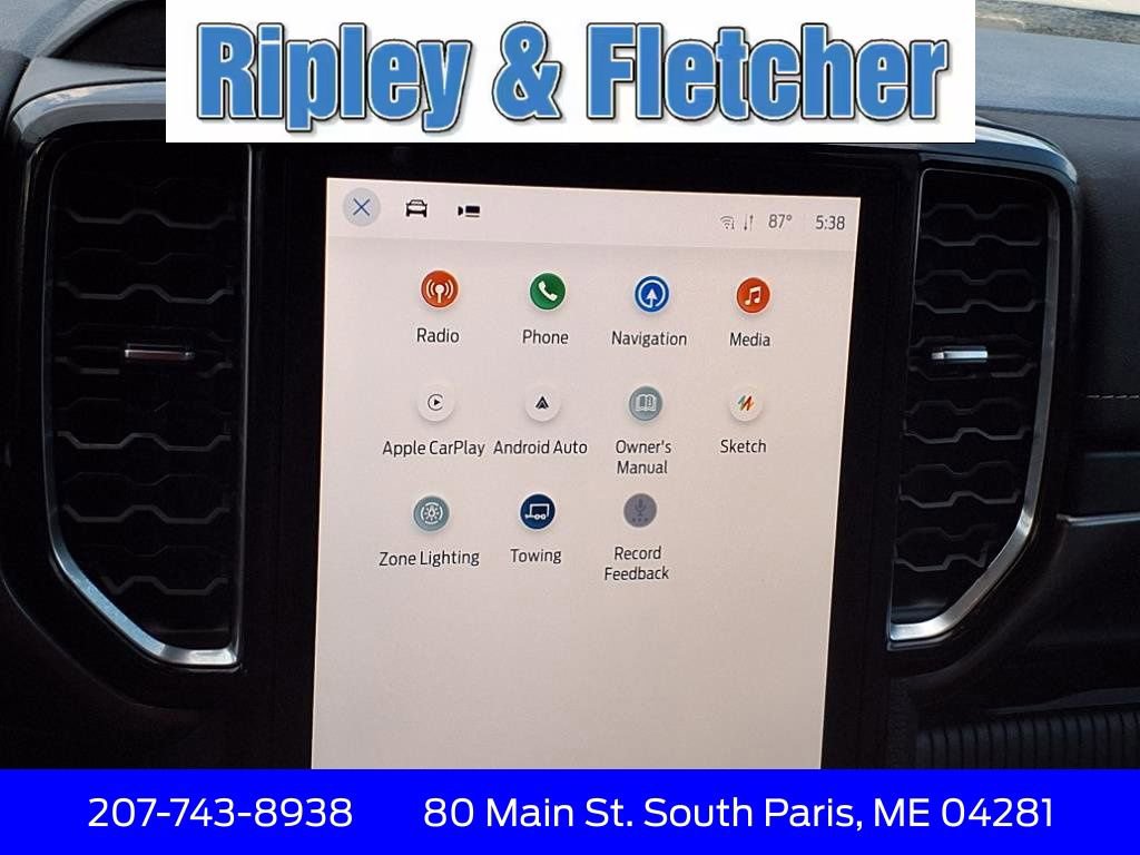 Used 2024 Ford Ranger Lariat w/ Trailer Tow Package image 20