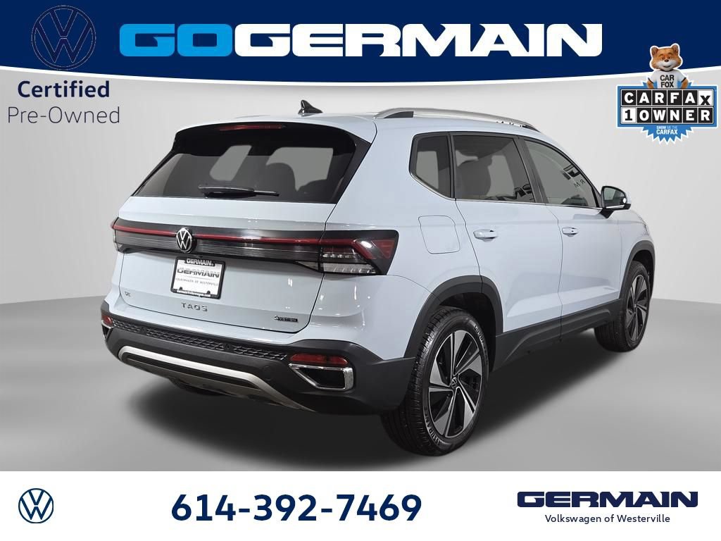 Certified 2025 Volkswagen Taos SE w/ Panoramic Sunroof Package AWD/4WD image 7