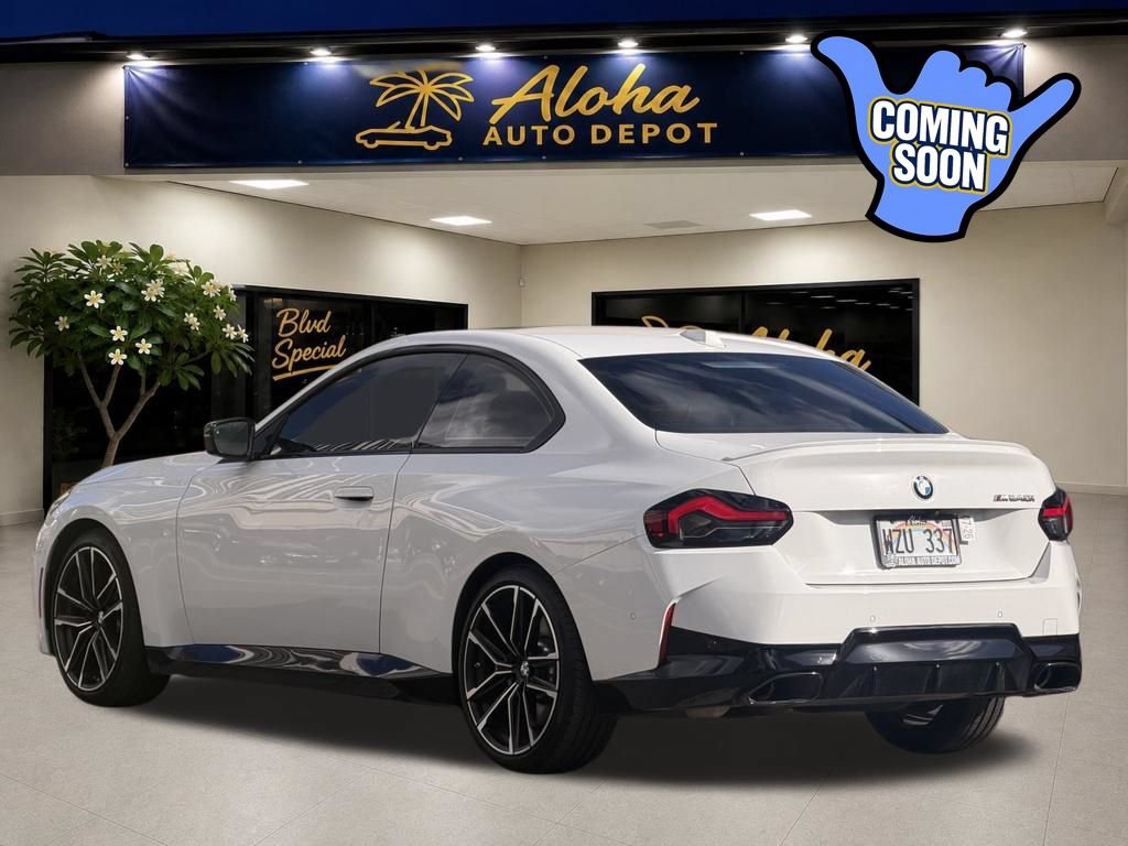 Used 2024 BMW M240i Coupe w/ Parking Assistance Package RWD image 3