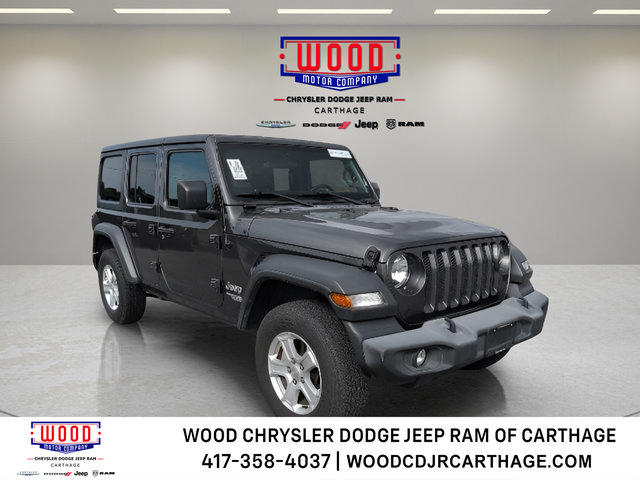 Used 2020 Jeep Wrangler Unlimited Sport S