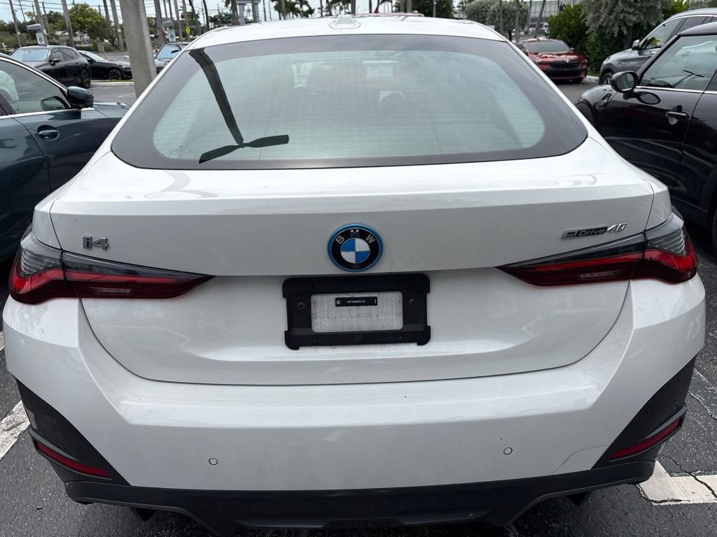 Used 2024 BMW i4 eDrive40 w/ M Sport Package RWD image 6