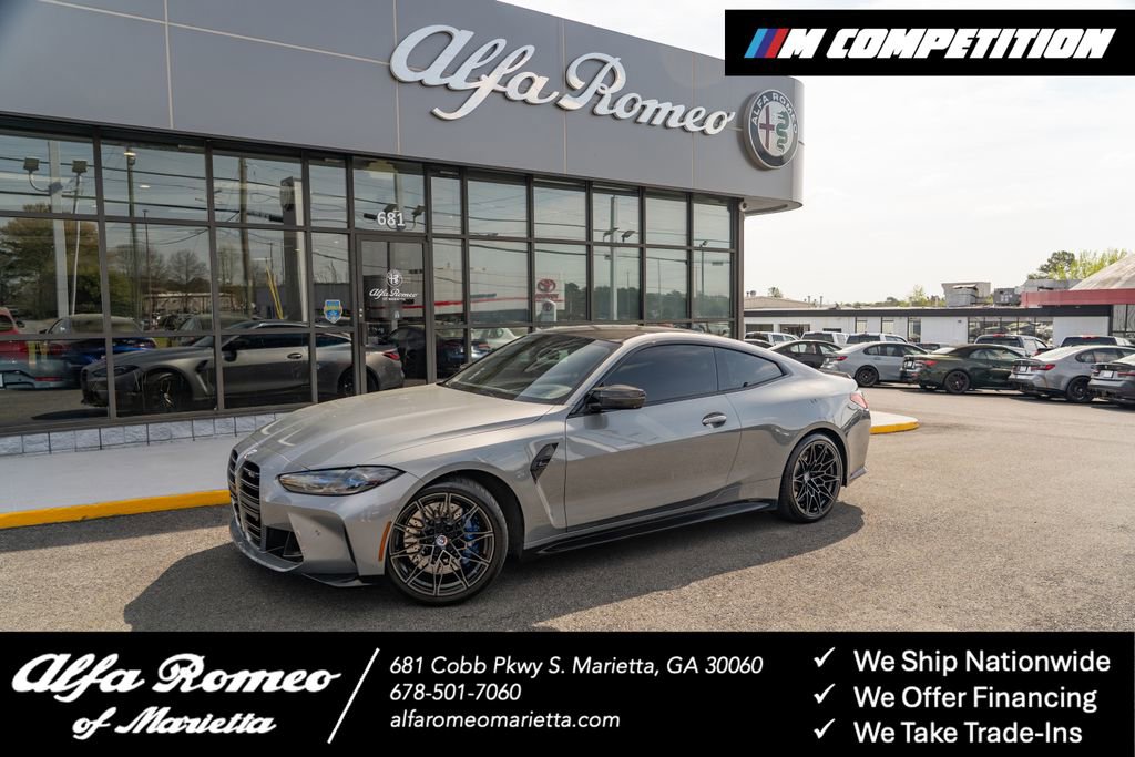 Used 2022 BMW M4 xDrive Competition w/ M Carbon Exterior Package image 1