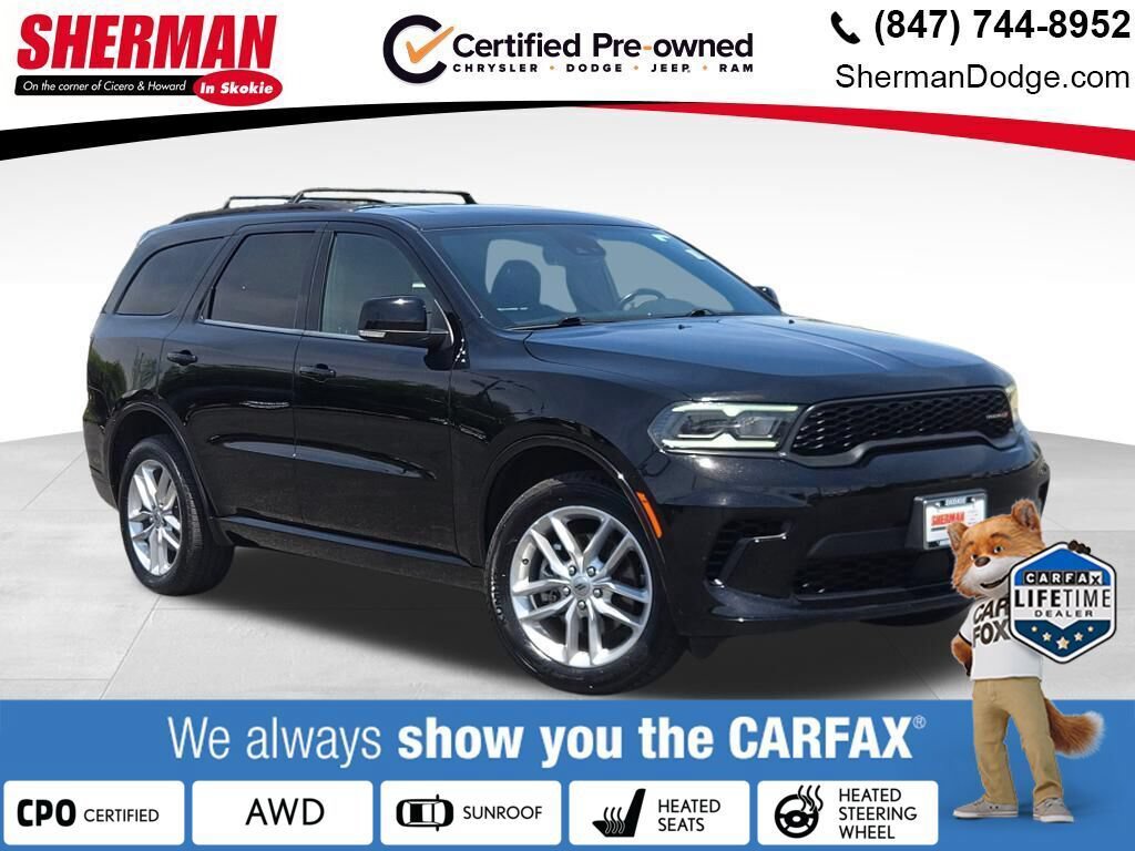 Certified 2024 Dodge Durango GT