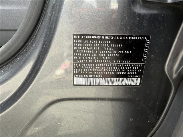 Used 2018 Volkswagen Tiguan SE FWD image 21