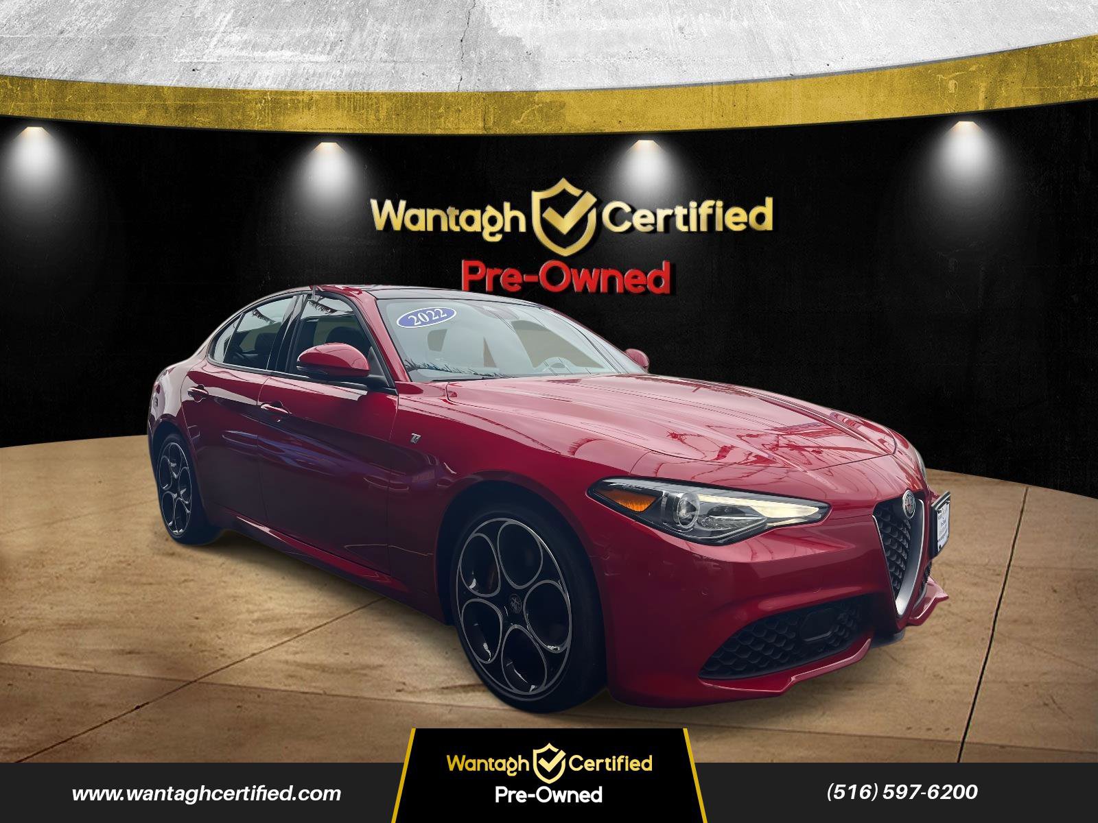 Used 2022 Alfa Romeo Giulia Ti w/ Active Assist Plus Package