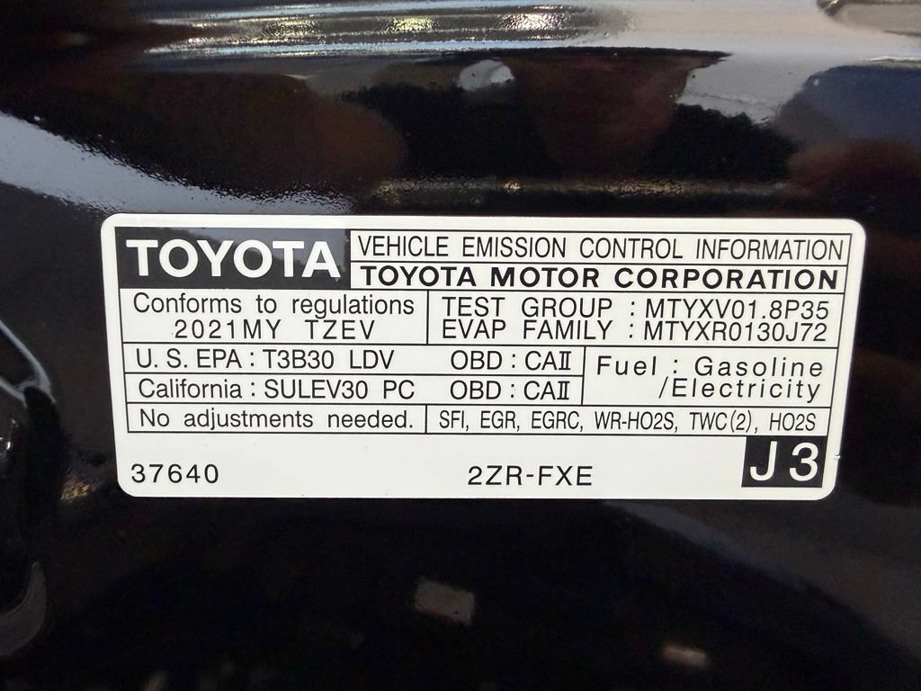 Certified 2021 Toyota Prius Prime LE FWD image 35