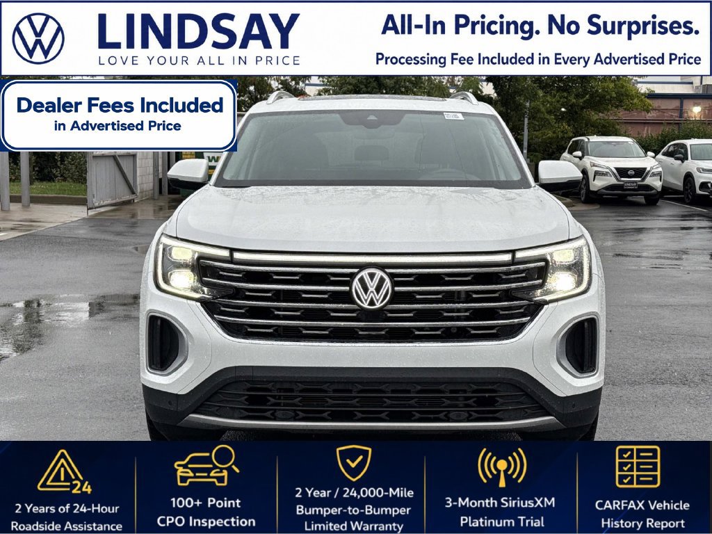 Used 2025 Volkswagen Atlas SEL AWD/4WD image 8