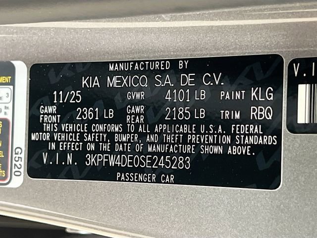 New 2025 Kia K4 GT-Line Turbo w/ GT-Line Premium Package FWD image 33